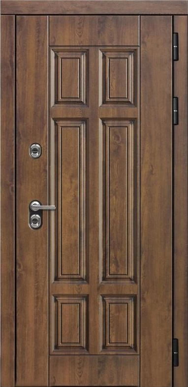 Входная дверь ДвериПРО Квадро ПВХ 10мм Астрод Velutto Bianco DPRO196740 внешняя сторона