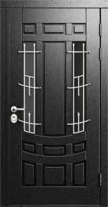 Дверь с кованными элементами DZ529