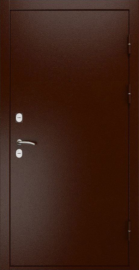 Входная дверь ДвериПРО L Термо L-5 (16мм, белая эмаль) DPRO195919 внешняя сторона