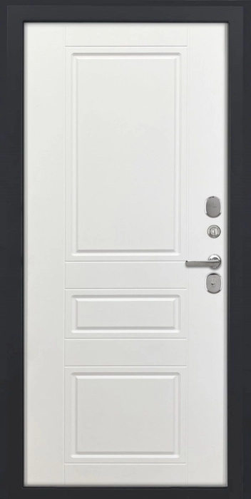 Входная дверь L Термо ФЛ-707 (10мм, белый софт) внутренняя сторона