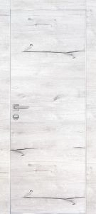 Межкомнатная дверь PX-1 AL кромка с 4-х ст. Дуб арктик
